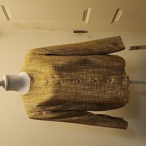 Alfred Dunner 12 nwt tweed career Blazer